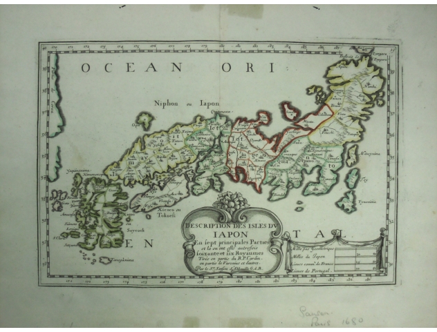 天牛書店】書籍詳細 - Description des Isles du Iapon 17世紀古地図「日本図」